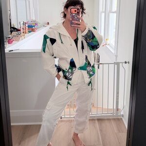 Vintage Mulberry Street Nautical Hooded Jacket Windbreaker